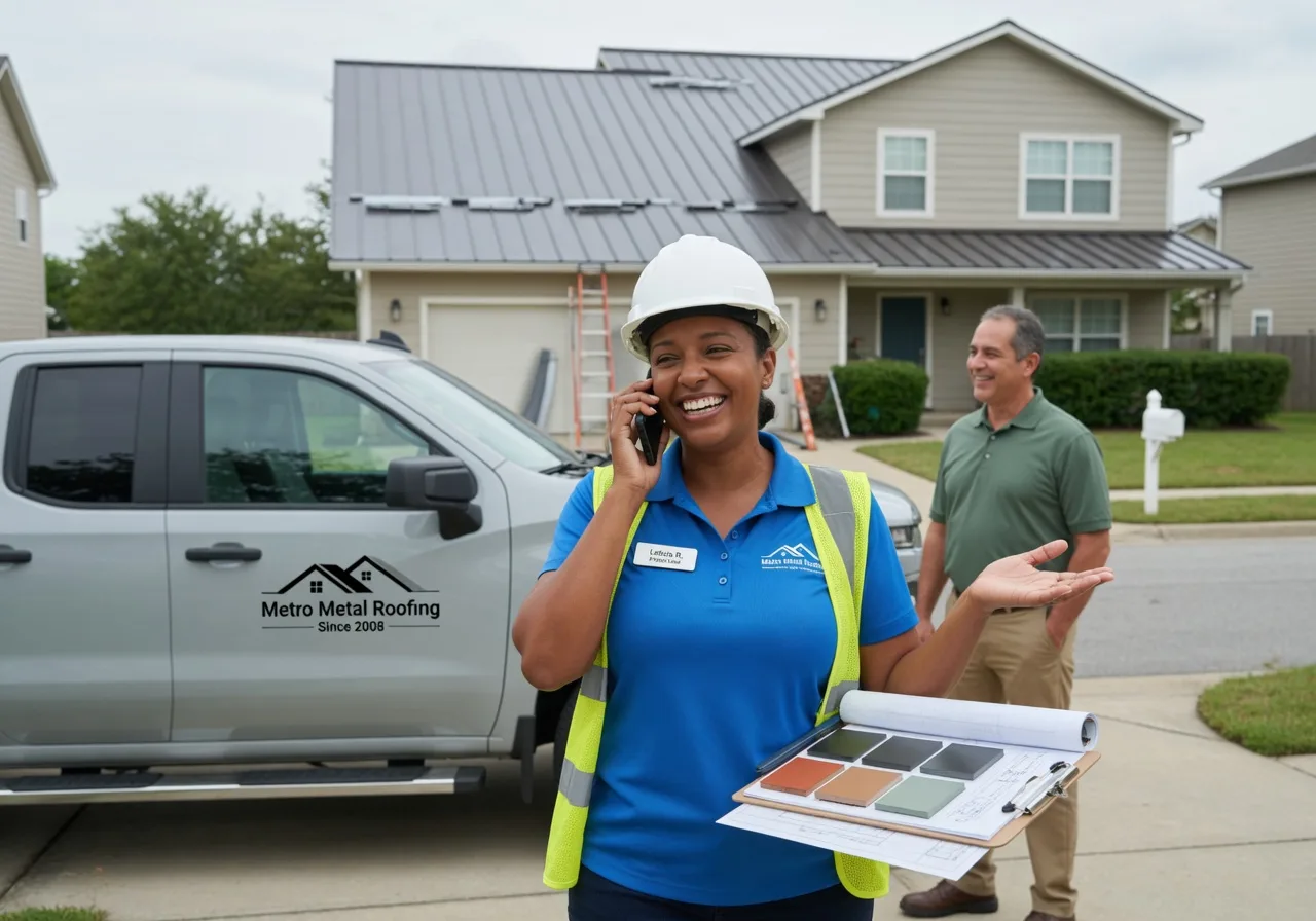 Storm Damage Metal Roof Repair in Sharon Grove, KY
